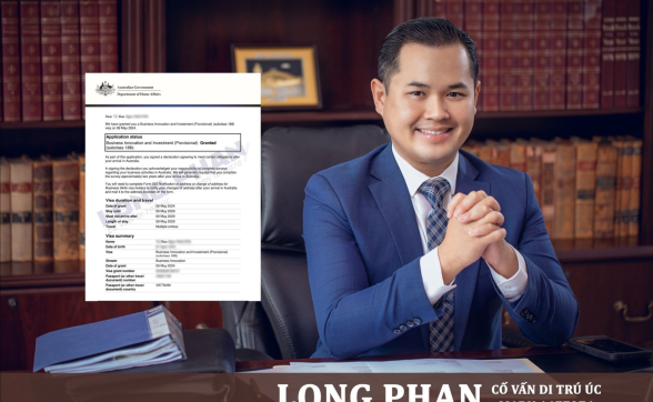 CHÚC MỪNG GIA ĐÌNH KHÁCH HÀNG CHỊ BẢO ĐƯỢC CẤP VISA TẠM TRÚ 188A