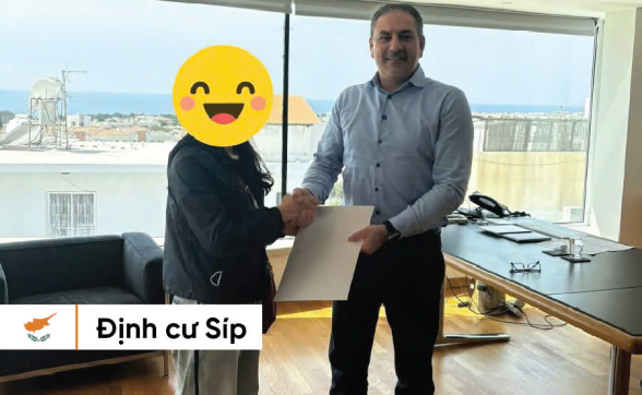 CHÚC MỪNG CHỊ N ĐÃ MUA THÀNH CÔNG DỰ ÁN BẤT ĐỘNG SẢN - SỞ HỮU THẺ THƯỜNG TRÚ NHÂN CHO CẢ GIA ĐÌNH TẠI CỘNG HOÀ SÍP