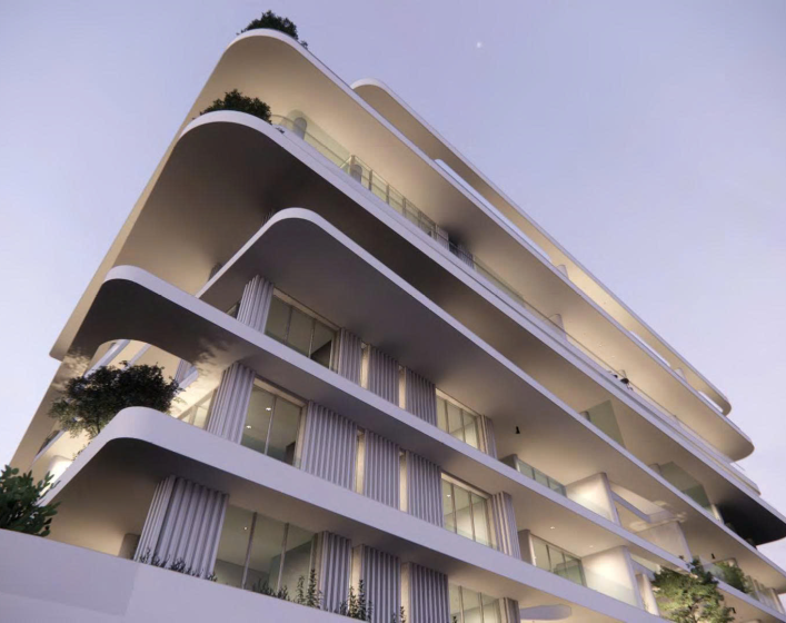 PAFILIA PLAZA B – Căn hộ 1 phòng ngủ giữa trung tâm Paphos, Síp