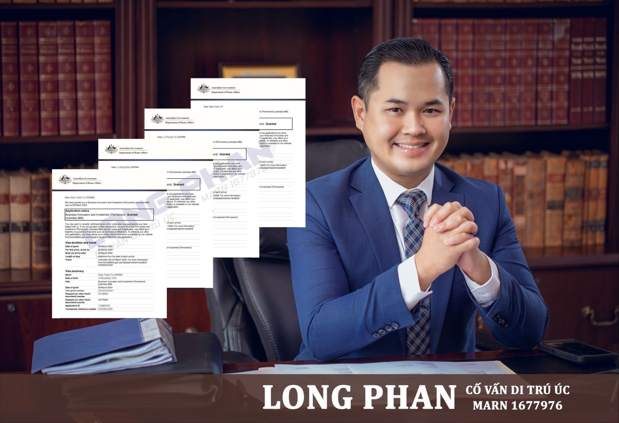 CHÚC MỪNG GIA ĐÌNH CHỊ NGỌC ĐÃ ĐƯỢC CẤP VISA THƯỜNG TRÚ 888A